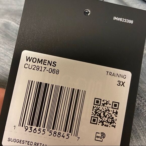 Nike One Women’s Plus Size Grey Moisture-Wicking Training Pants New With Tags 3X - Picture 5 of 6